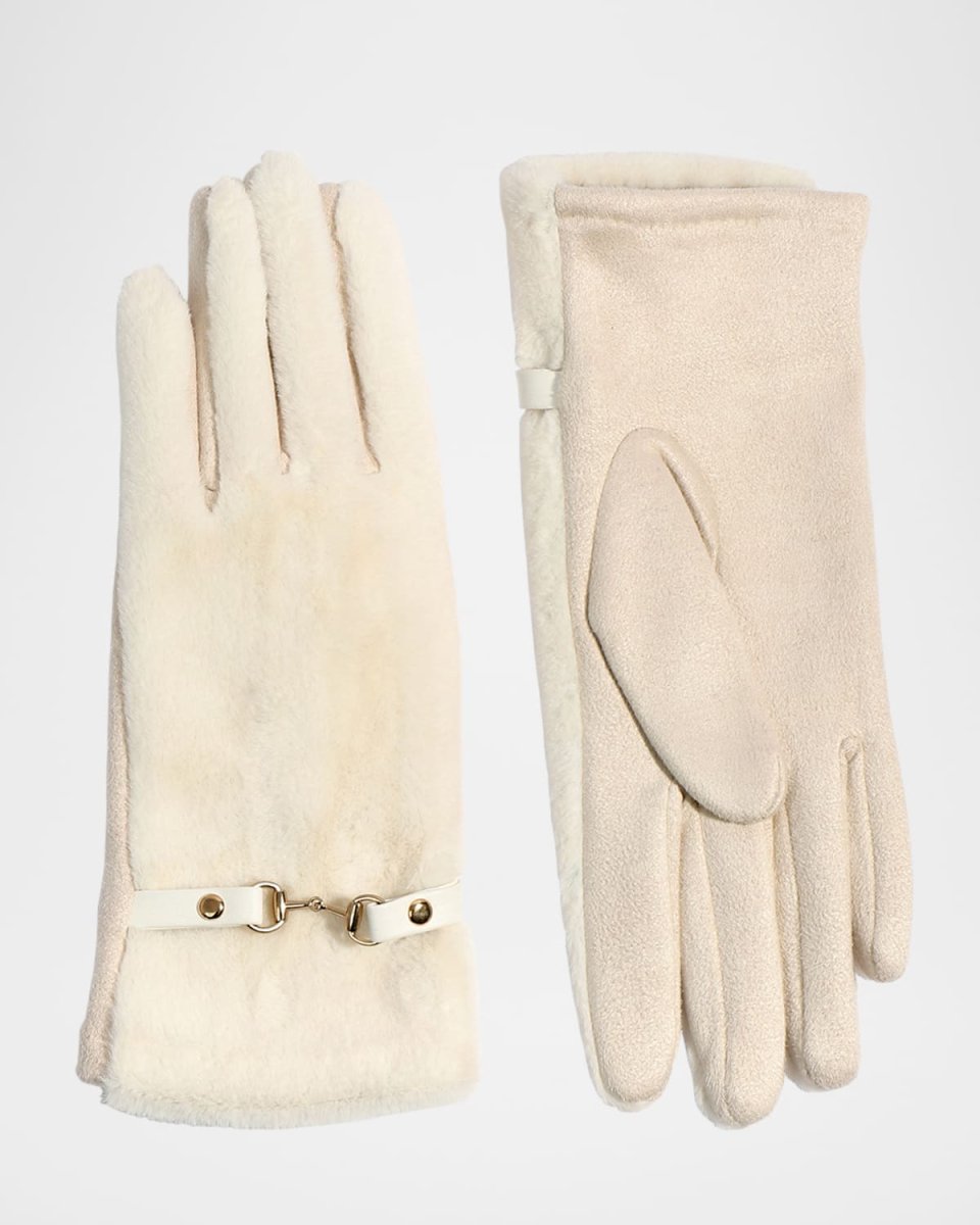Cathy Faux Fur Gloves